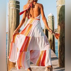 Buddy Love Halter Maxi Dress